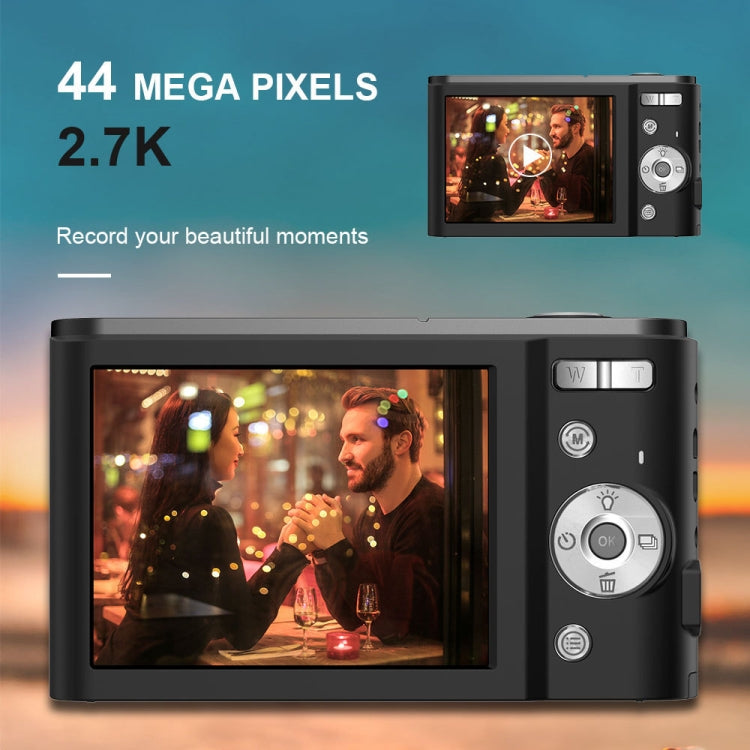 DC302 2.88 inch 44MP 16X Zoom 2.7K Full HD Digital Camera Children Card Camera, US Plug, DC302, US Plug DC302 2.88 inch 44MP 16X Zoom 2.7K Full HD Digital Camera Children Card Camera, US Plug, DC302, US Plug